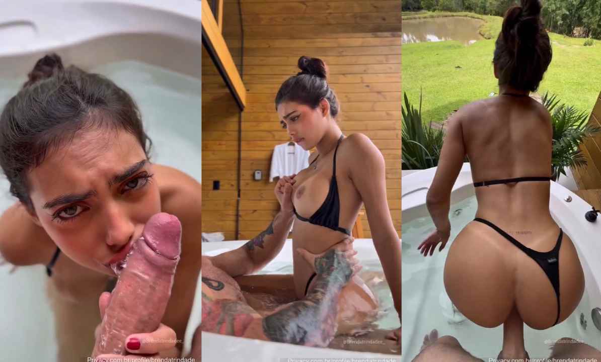 Brenda Trindade Fucking In The Bathtub