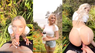 Csblondebombshell Fucks in The Wood Sex Tape 