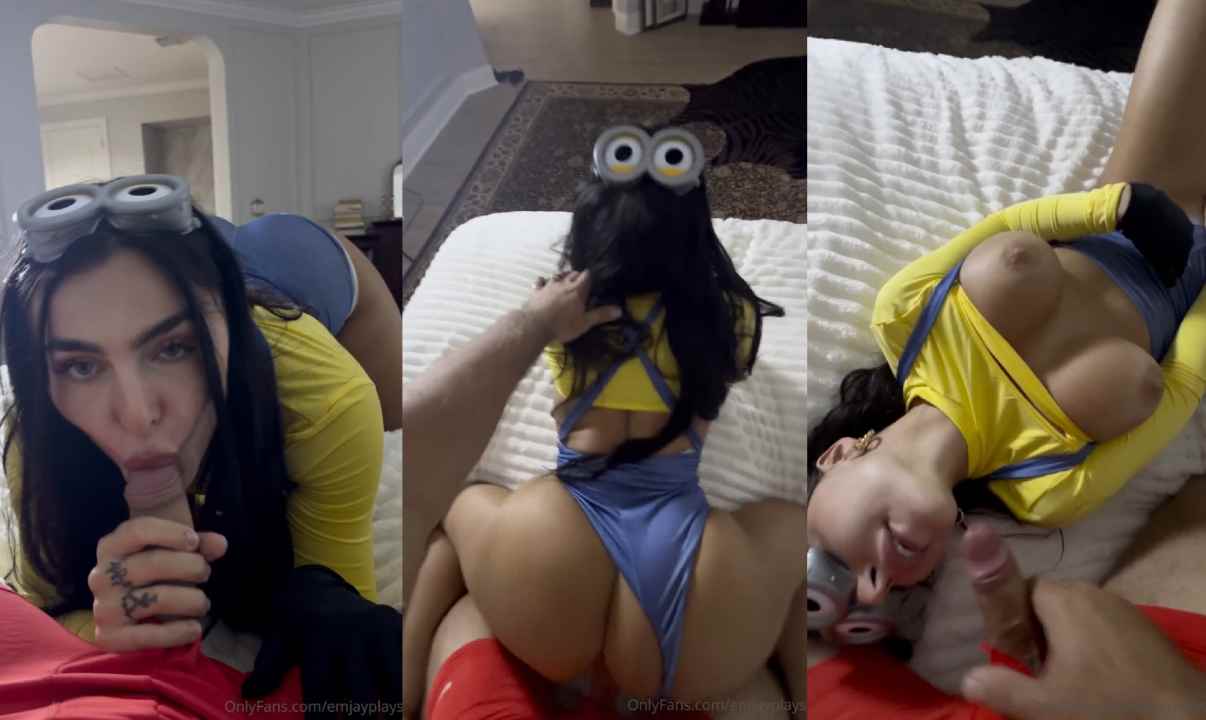 Emily Rinaudo BG Minion Sex Tape