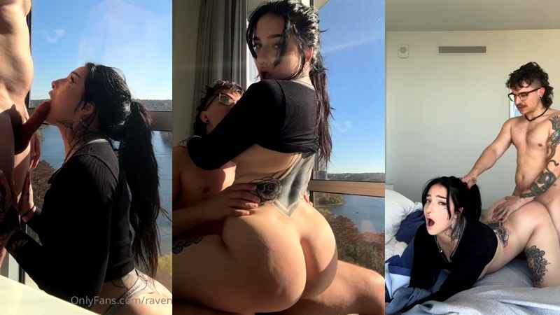 RavenGrey Gets Fucked By The Window