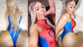 Fitbuni BG Doggy Sex In Spider Dress