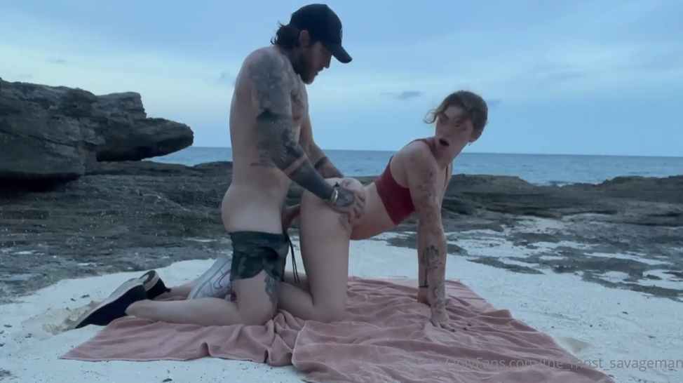 Emily Oram Having Sex In The Beach