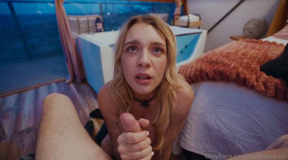 Gabbie Carter Gets a Deep Creampie