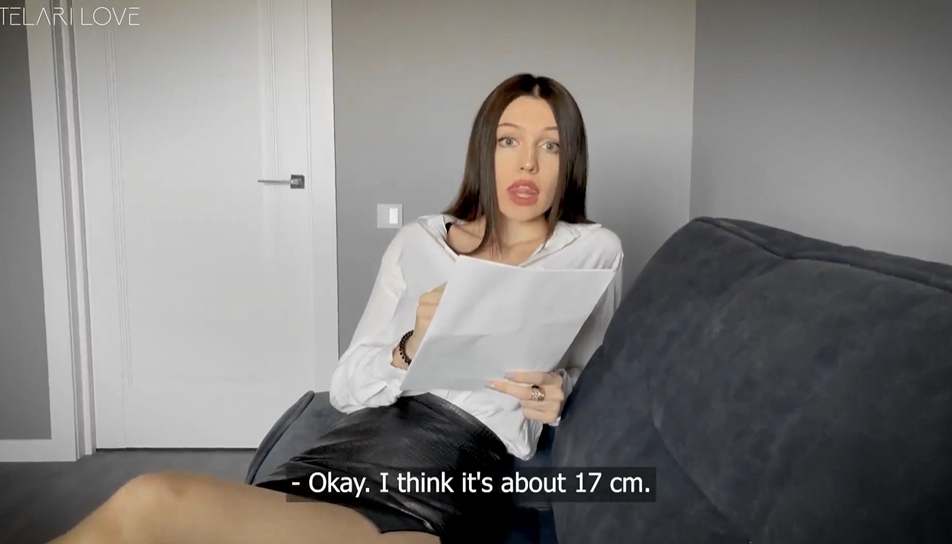 Telari Love Makes a Survey Then Gets Fucked