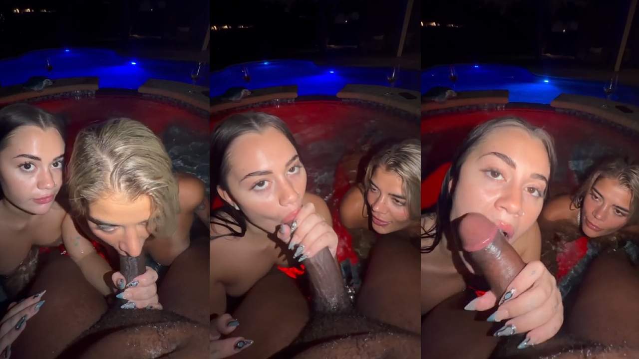 Jadeteen Blows a Cock With BlondieMotoVlogs