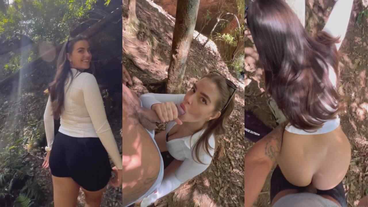 Tameeka Kerr Fucks While Hiking Sex Tape Video Leaked
