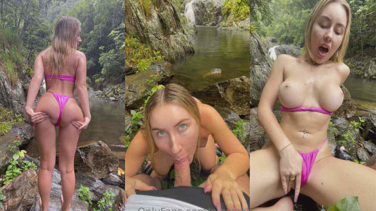 Emily Webb Fucking in Outdoor Sex Tape Video Leaked