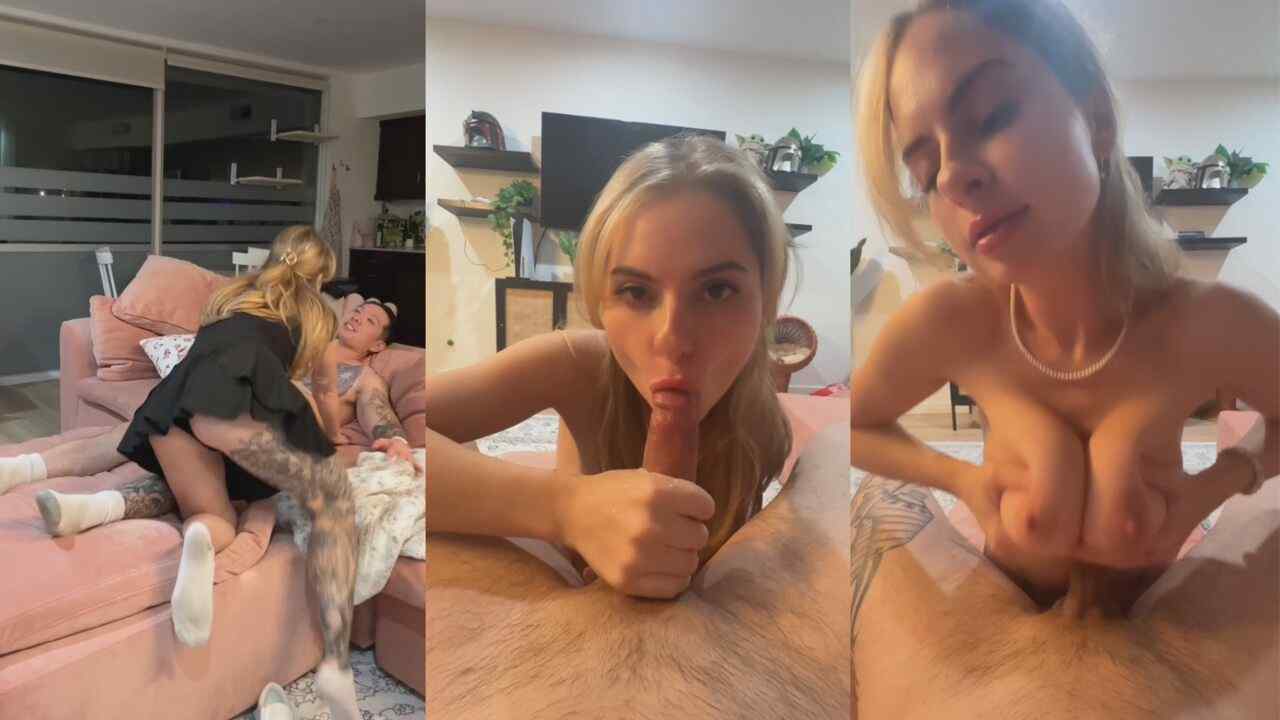 BrandyRenee19 Sucking Dick On The Couch Video Leaked