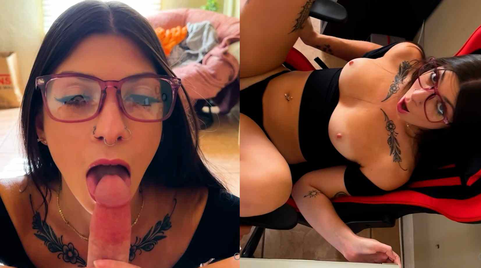 Allie Blossom Fucking On Gaming Chair Video Leaked