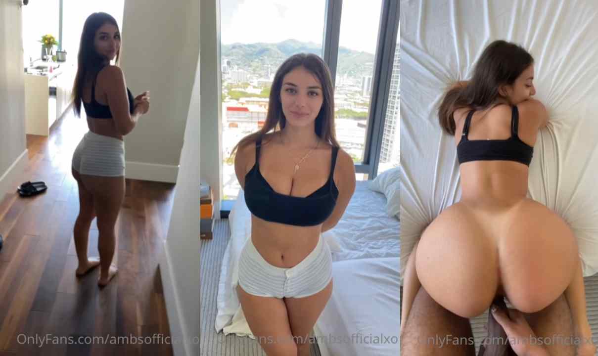 Amber Ajami Fucked By AC Repairman Video Leaked